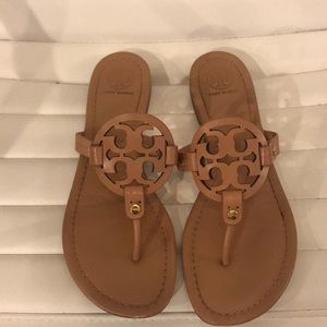 Tory Burch Miller Sandal Size 8 Makeup Color
